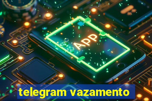 telegram vazamento